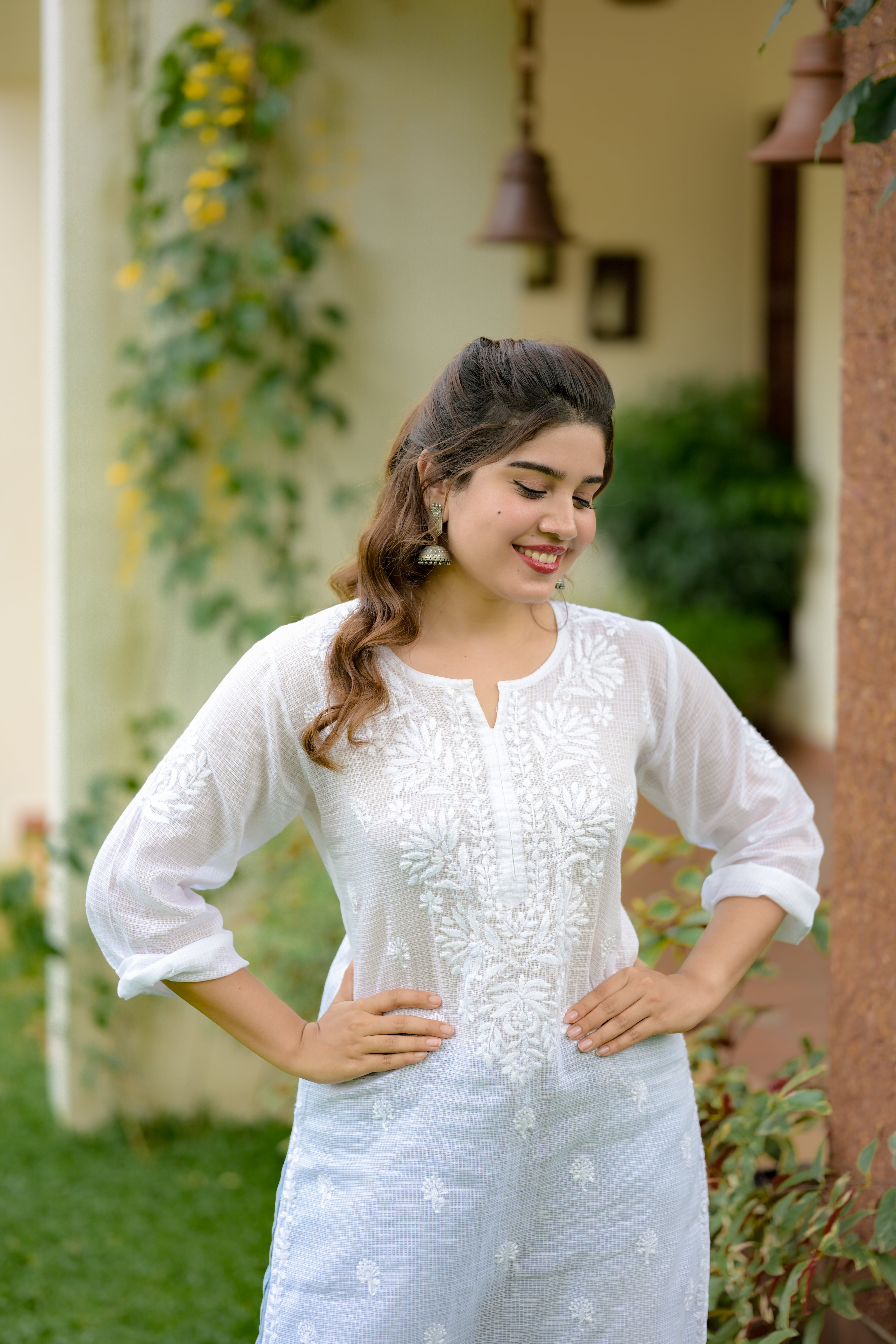 Kota chikanari Long kurti