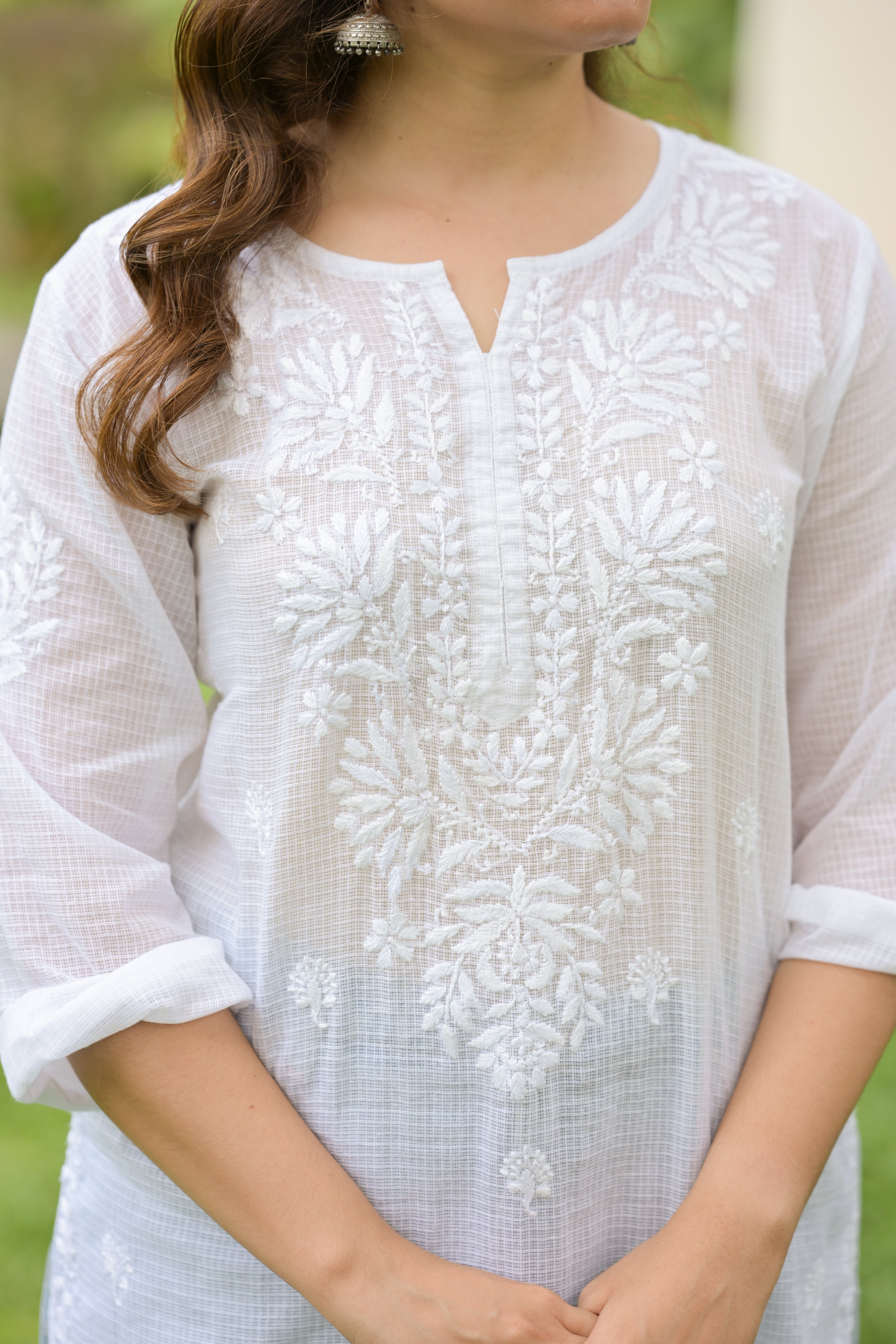 Kota chikanari Long kurti