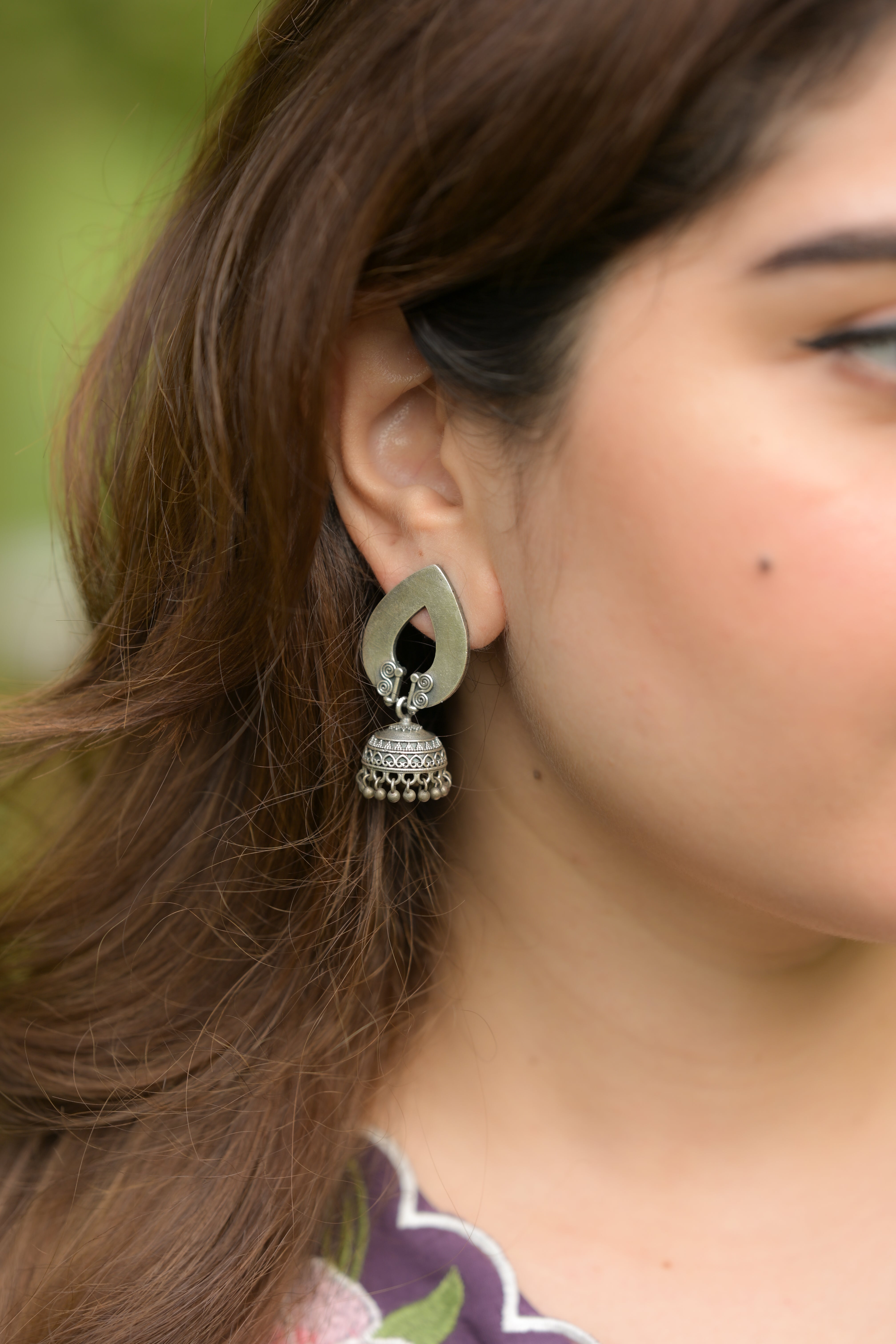 Tribal Loop Jhumkas