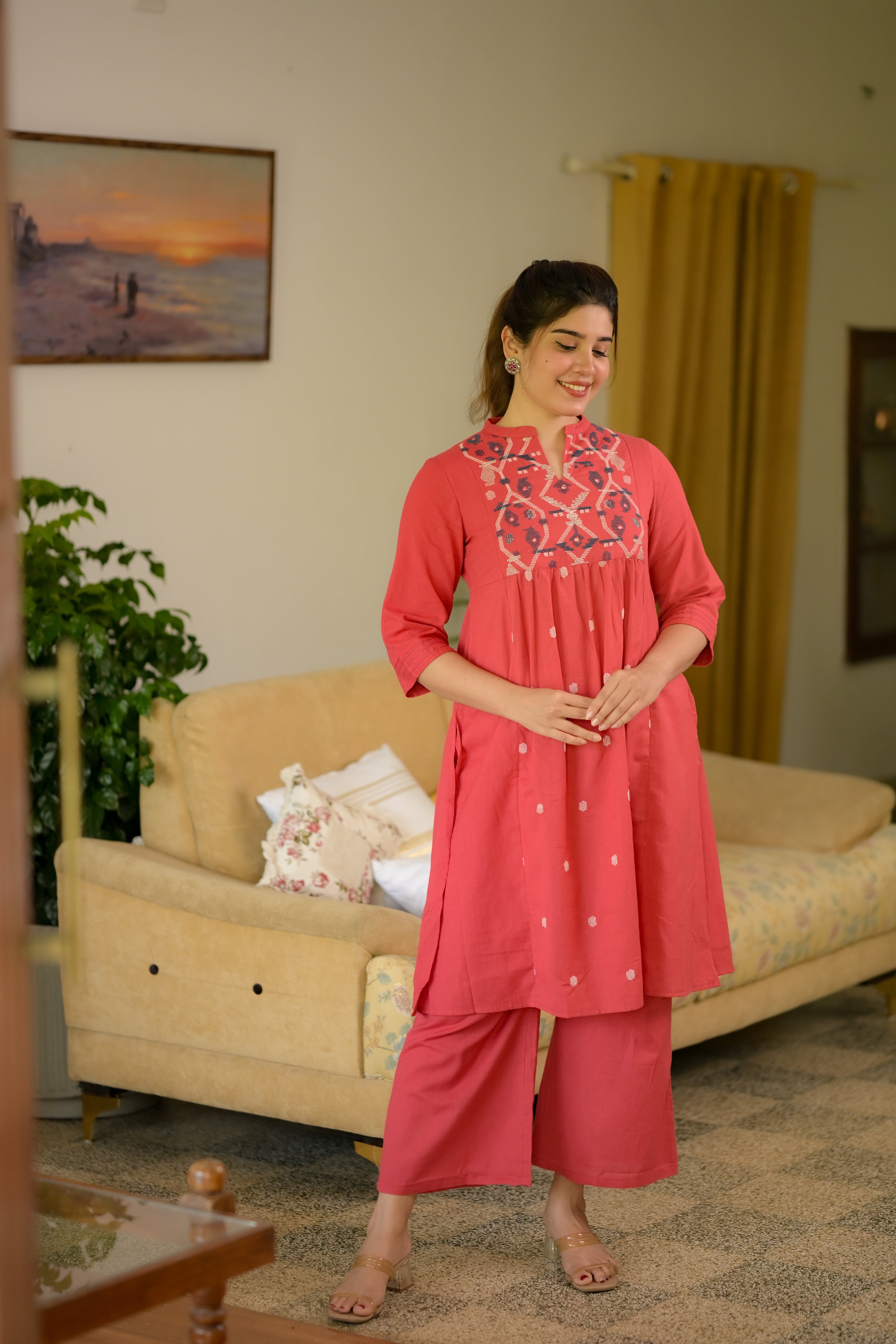 Nazrana ethnic co-ord set