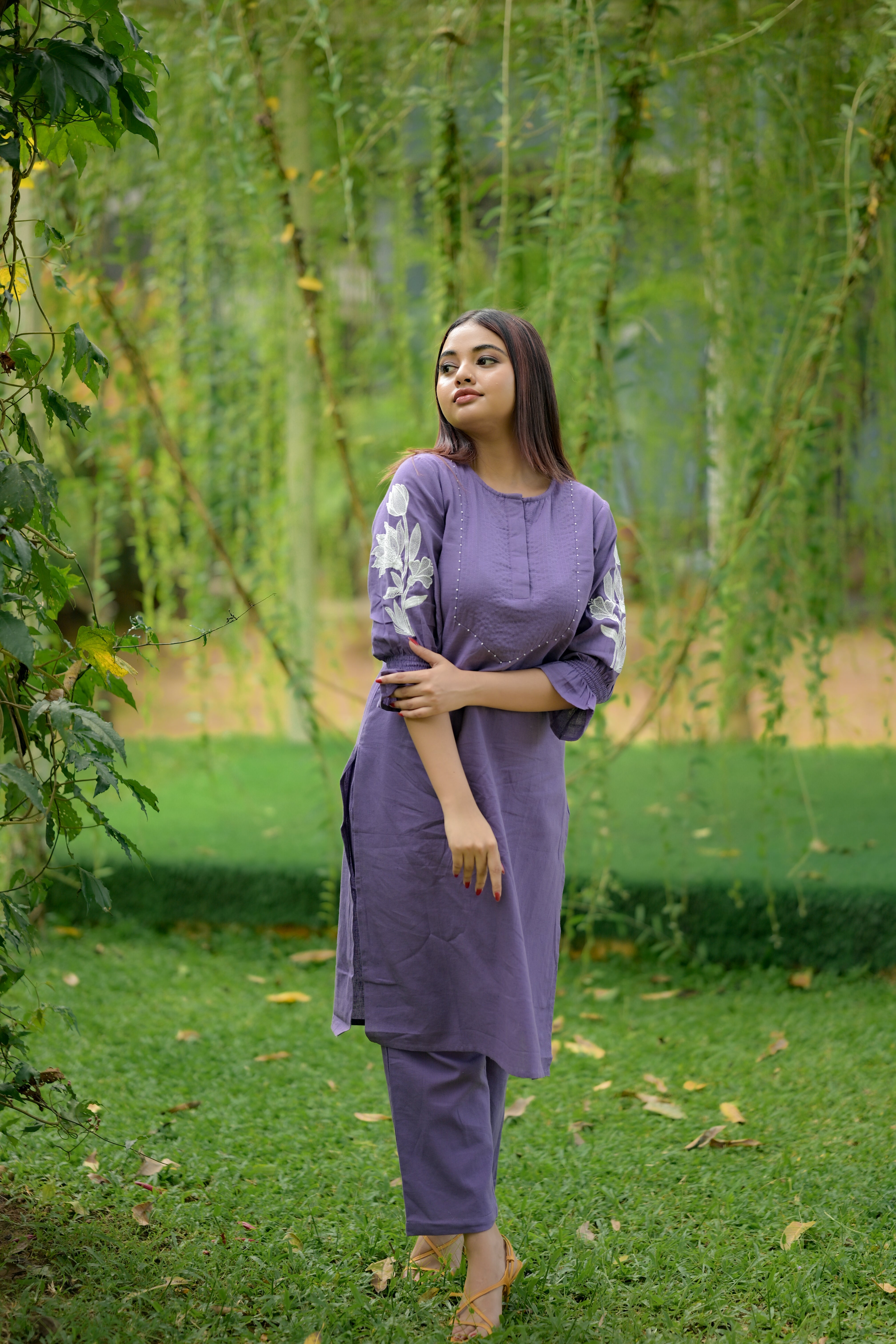 Lavender bloom Co-ord Set