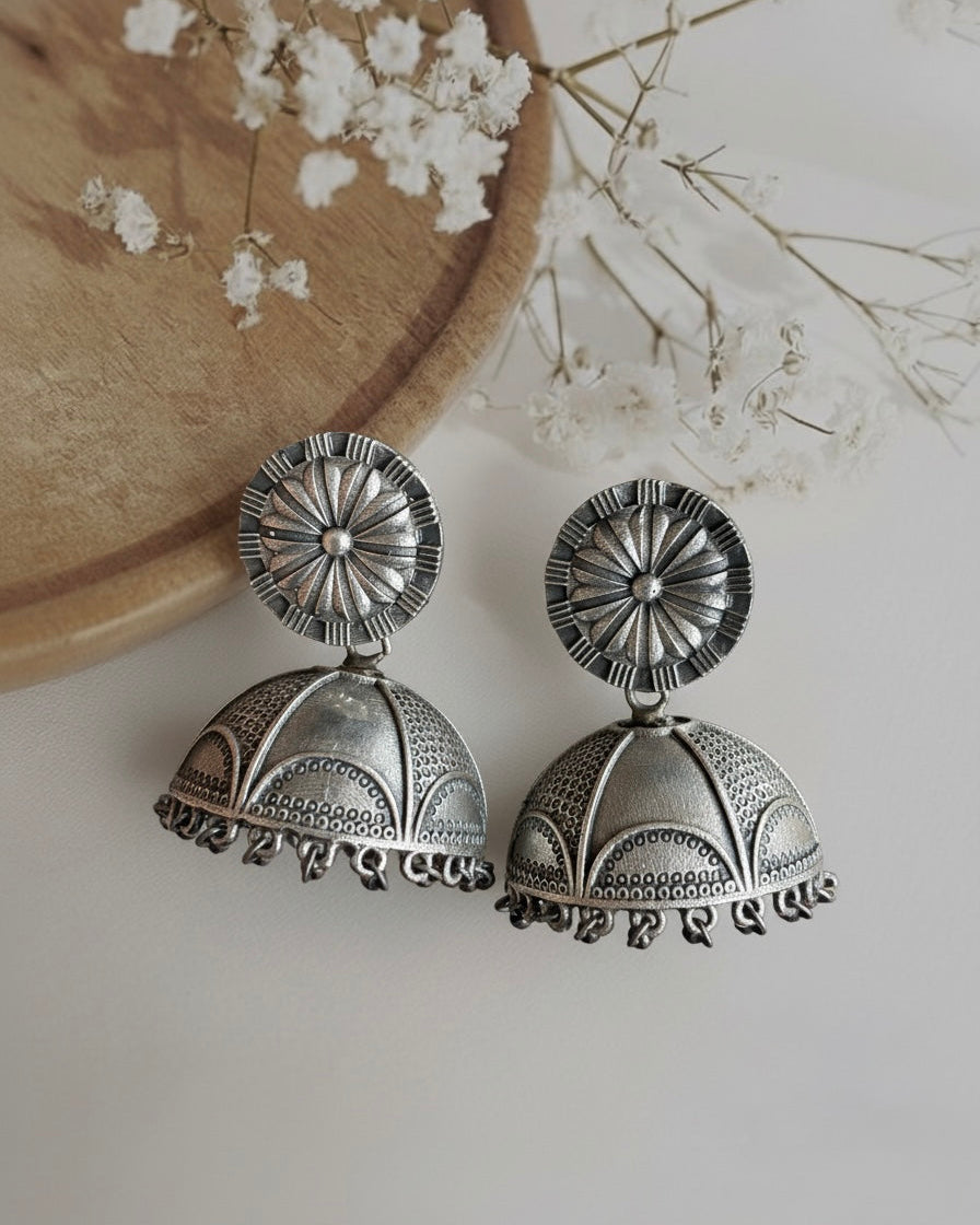 Heritage Bloom Jhumkas