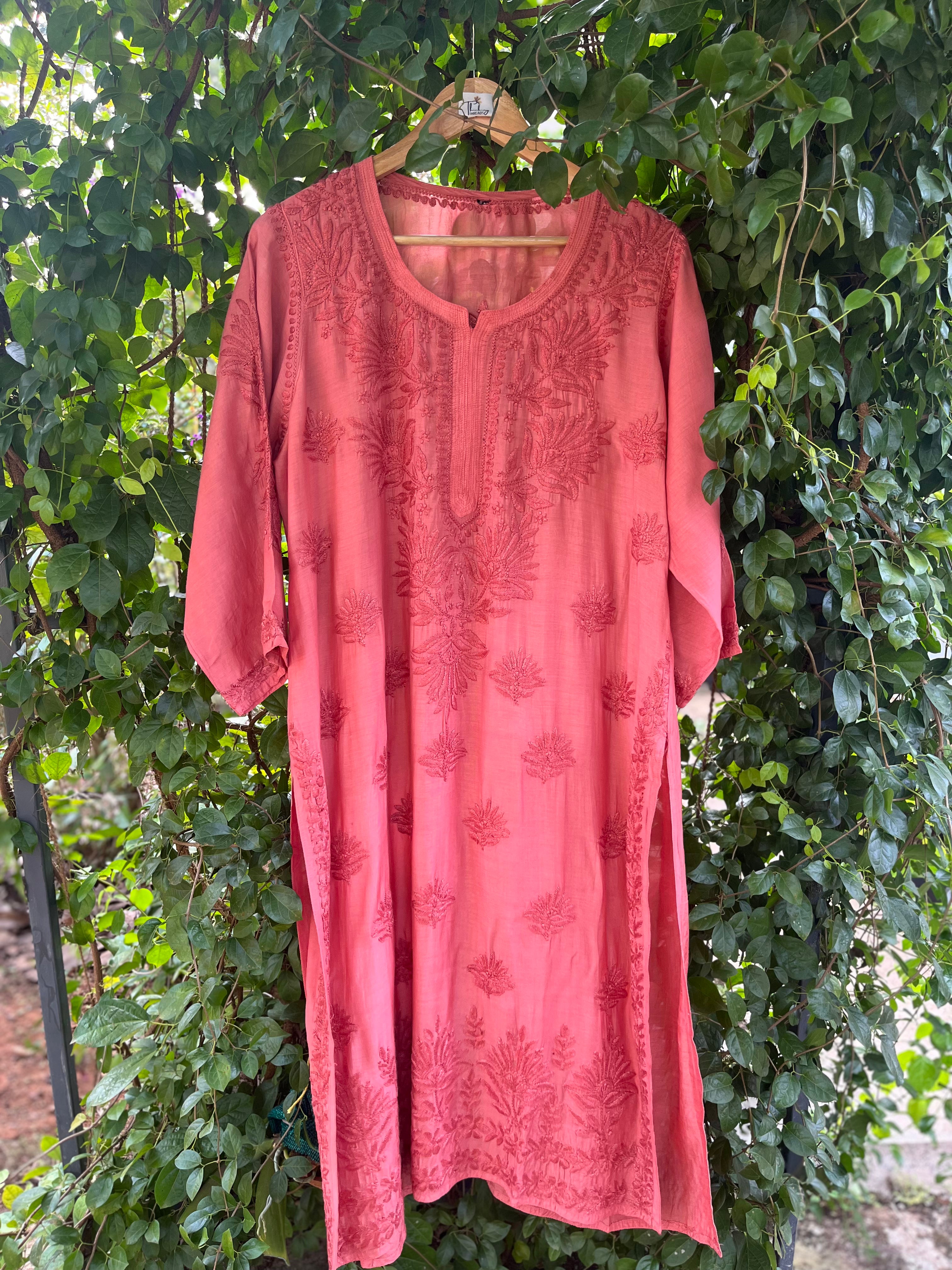 Pure Muslin Straight Kurti