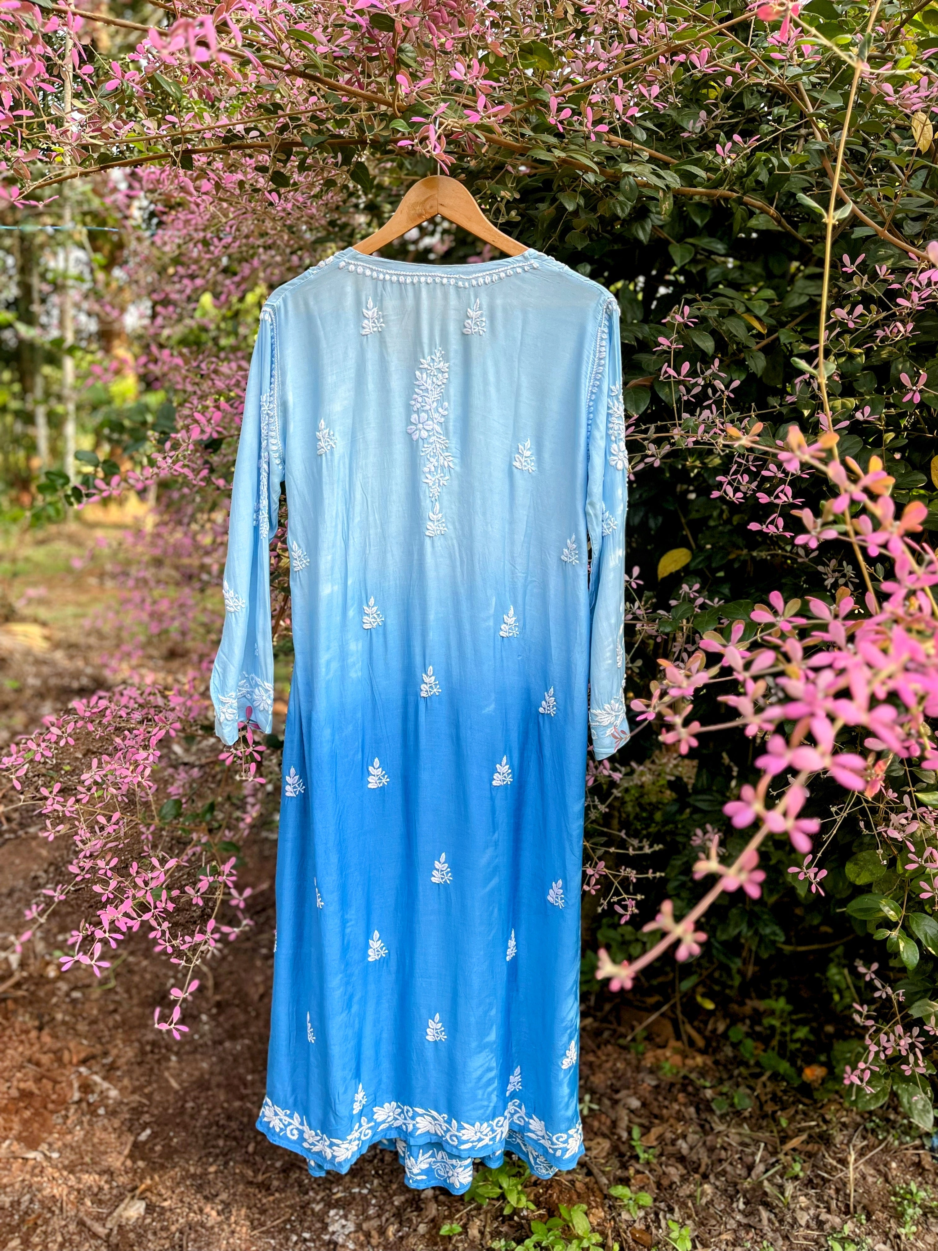 Pure Muslin Alia Cut Dress