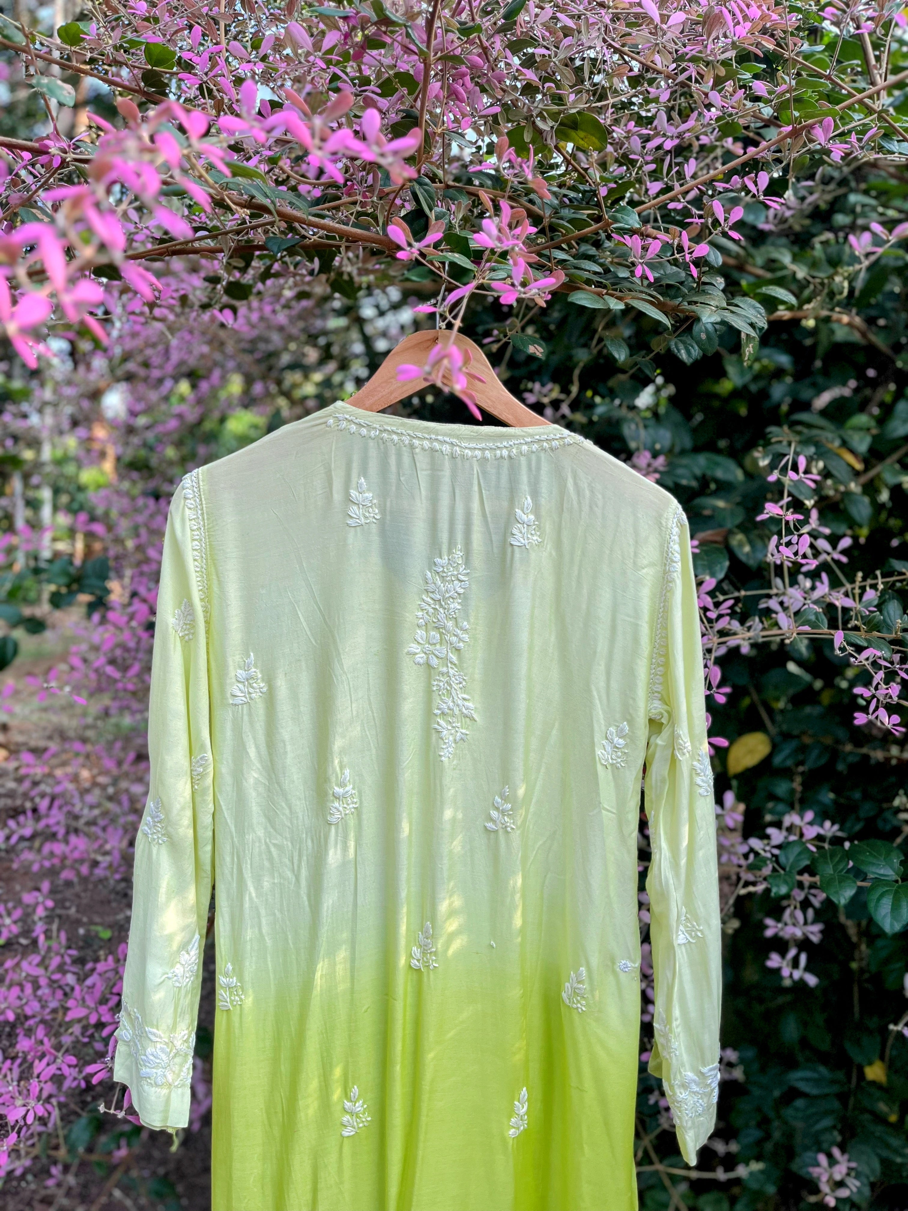 Pure Muslin Alia Cut Dress