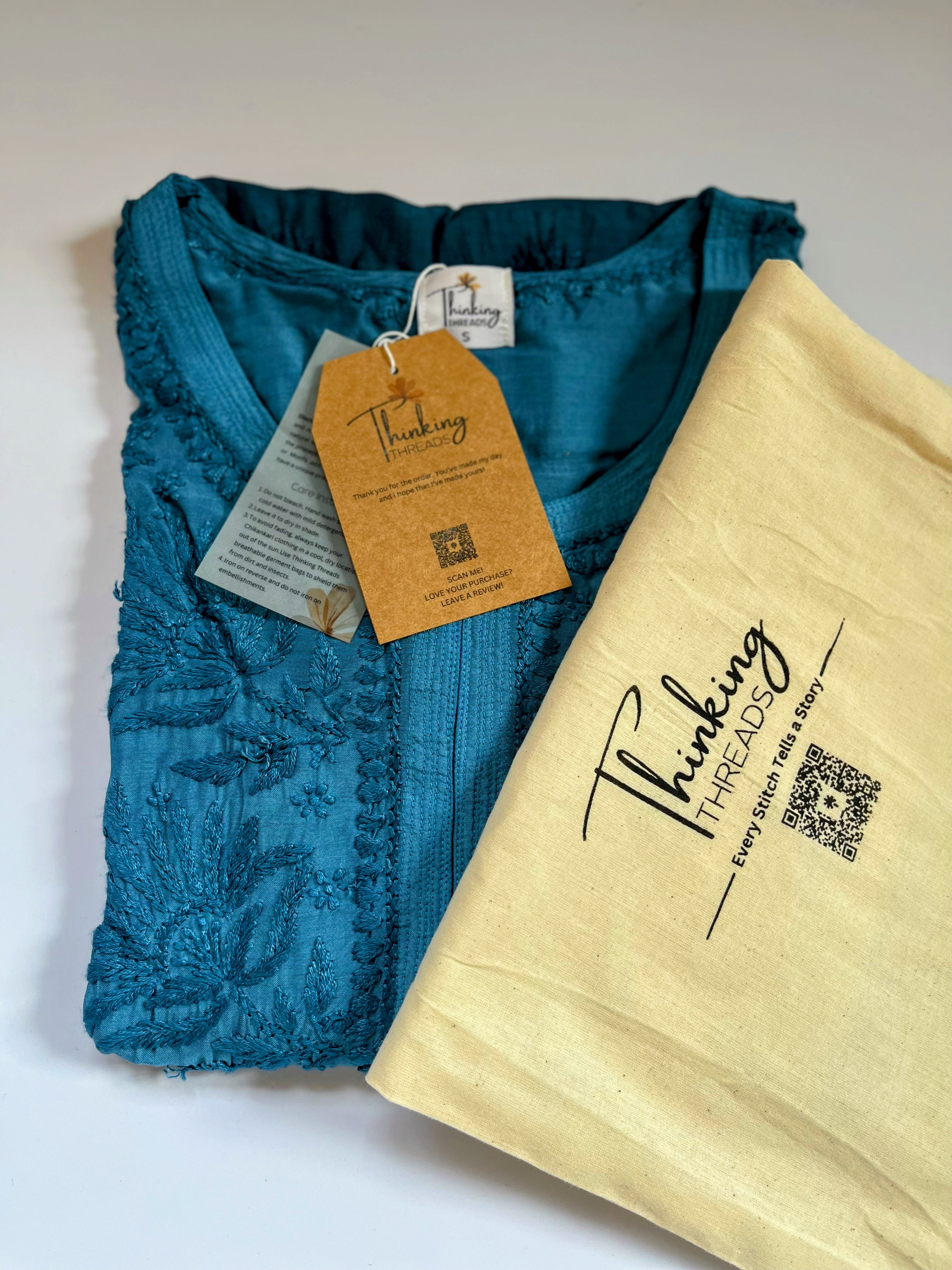 Pure Muslin Straight Kurti