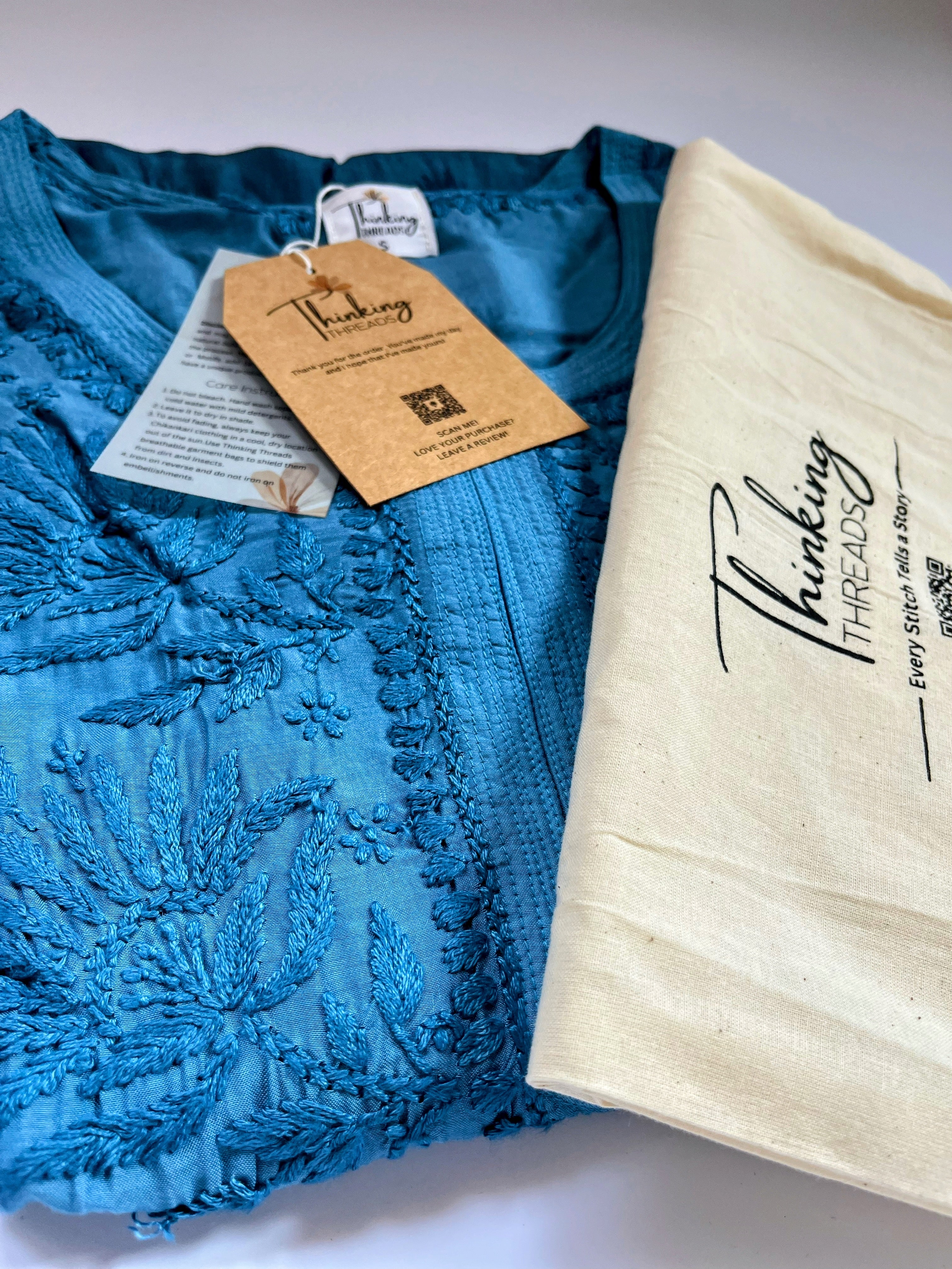 Pure Muslin Straight Kurti