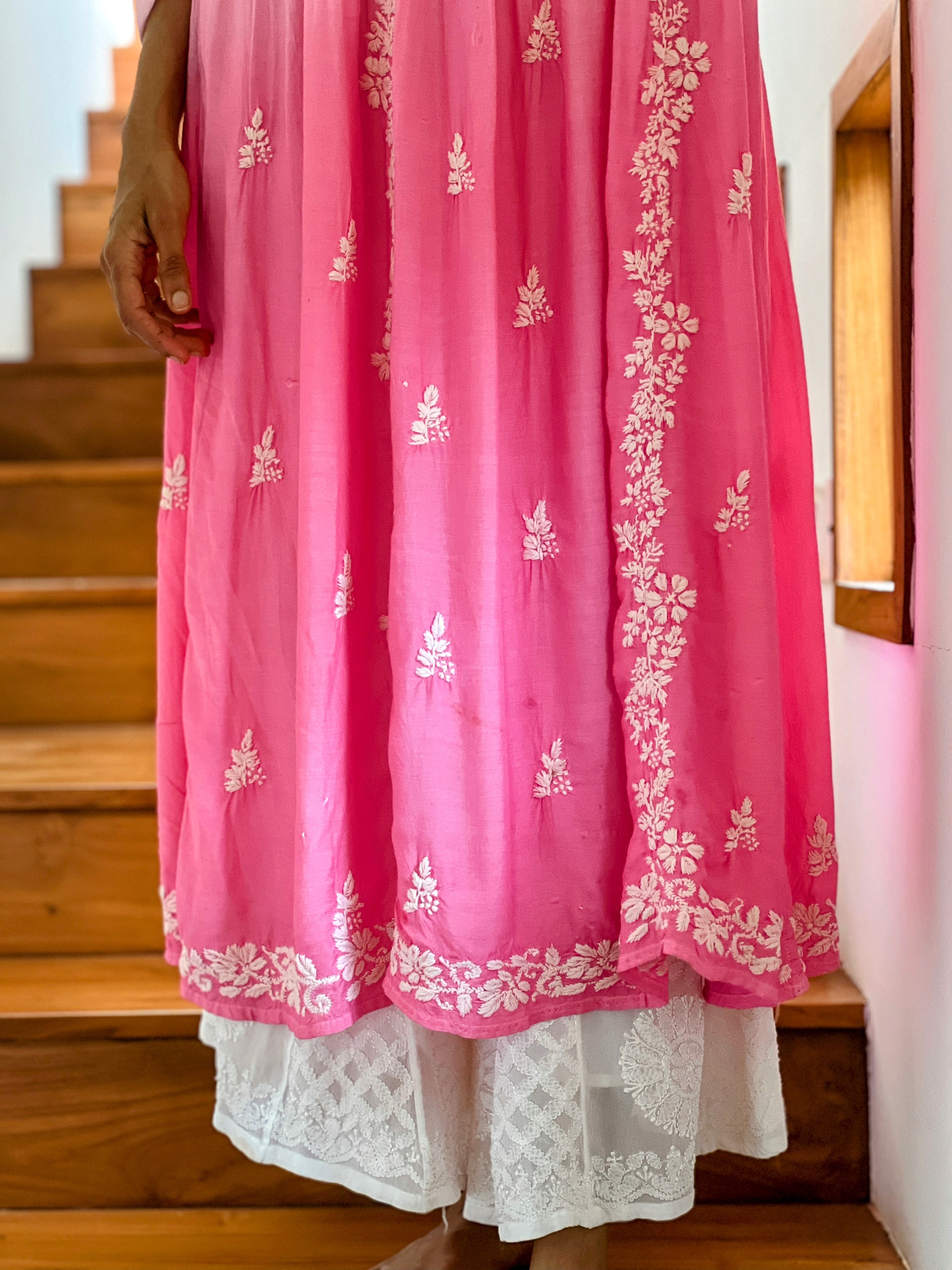 Pure Muslin Alia Cut Dress