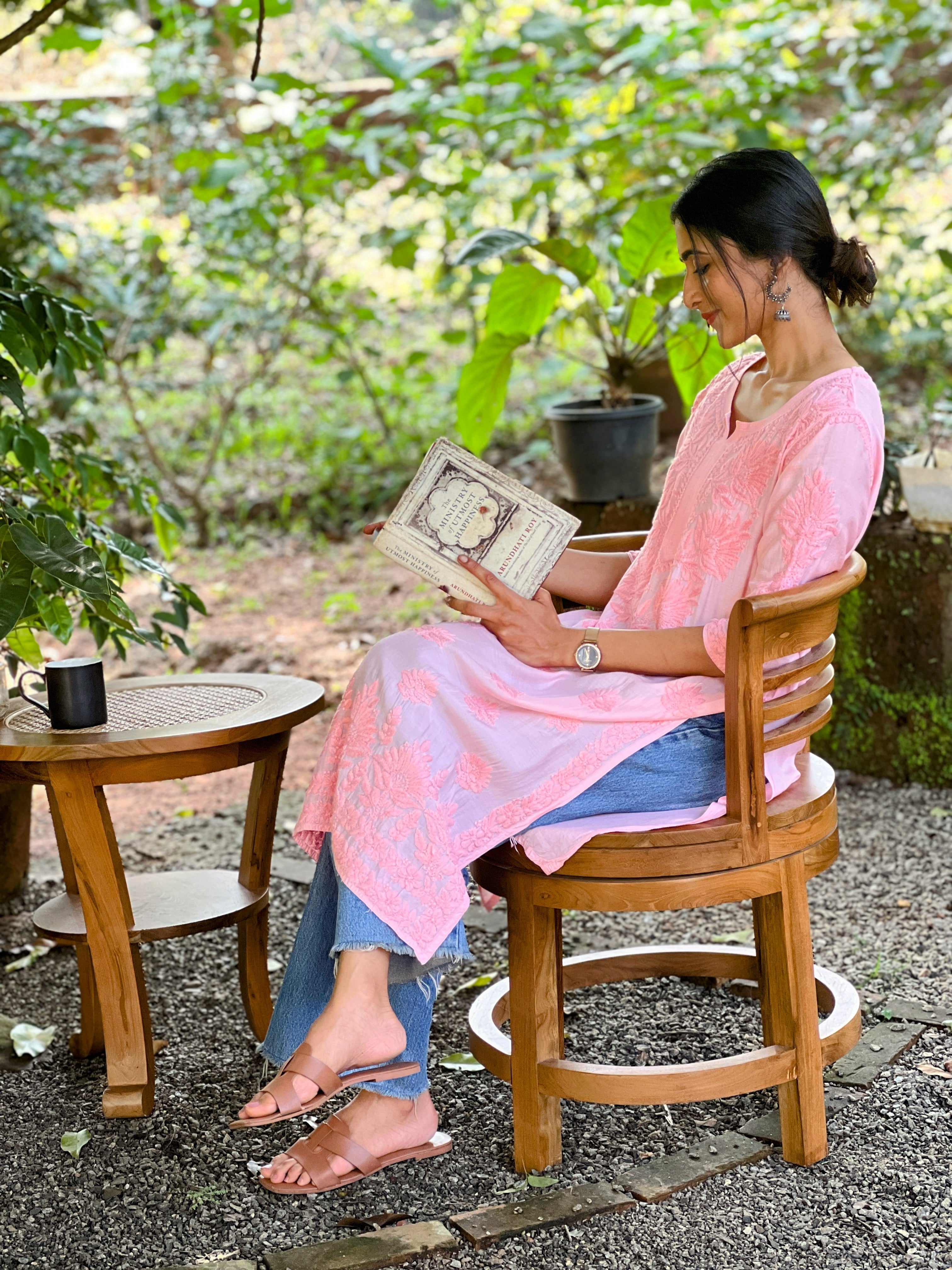 Pure Muslin Straight Kurti