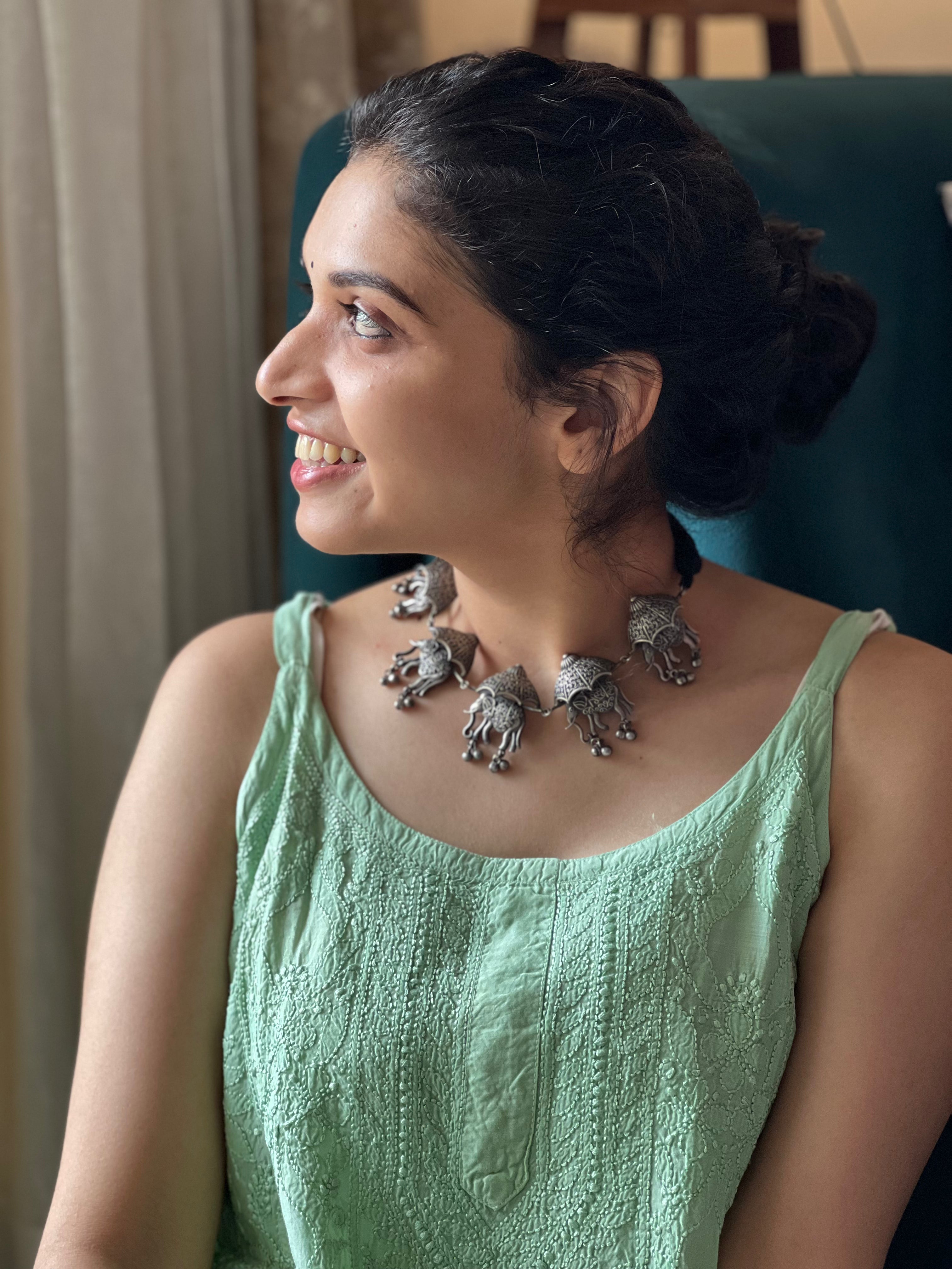 Chikankari Strap Sleeve Short and long Kurtis