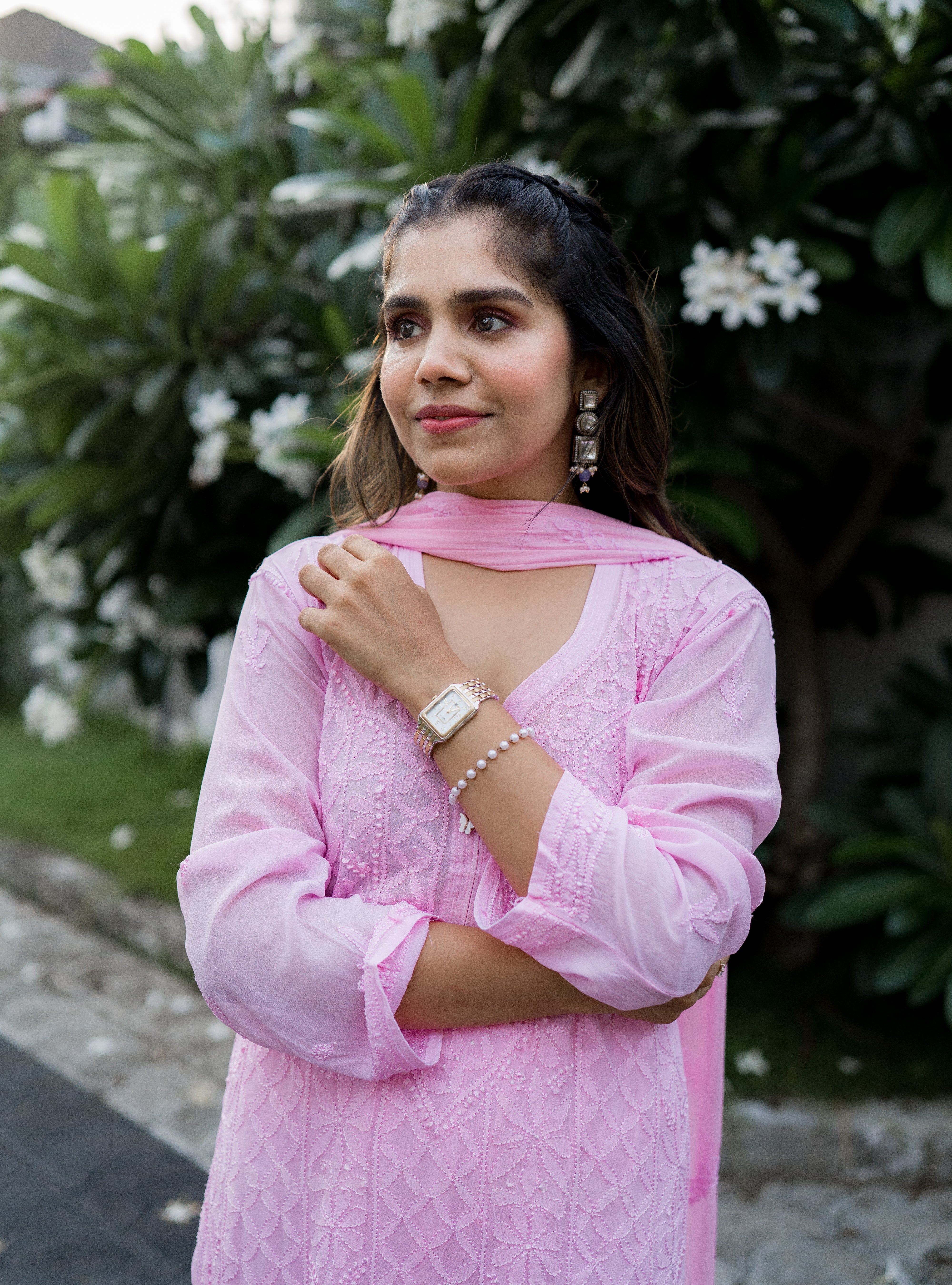 Pure Viscose Georgette Kurti set