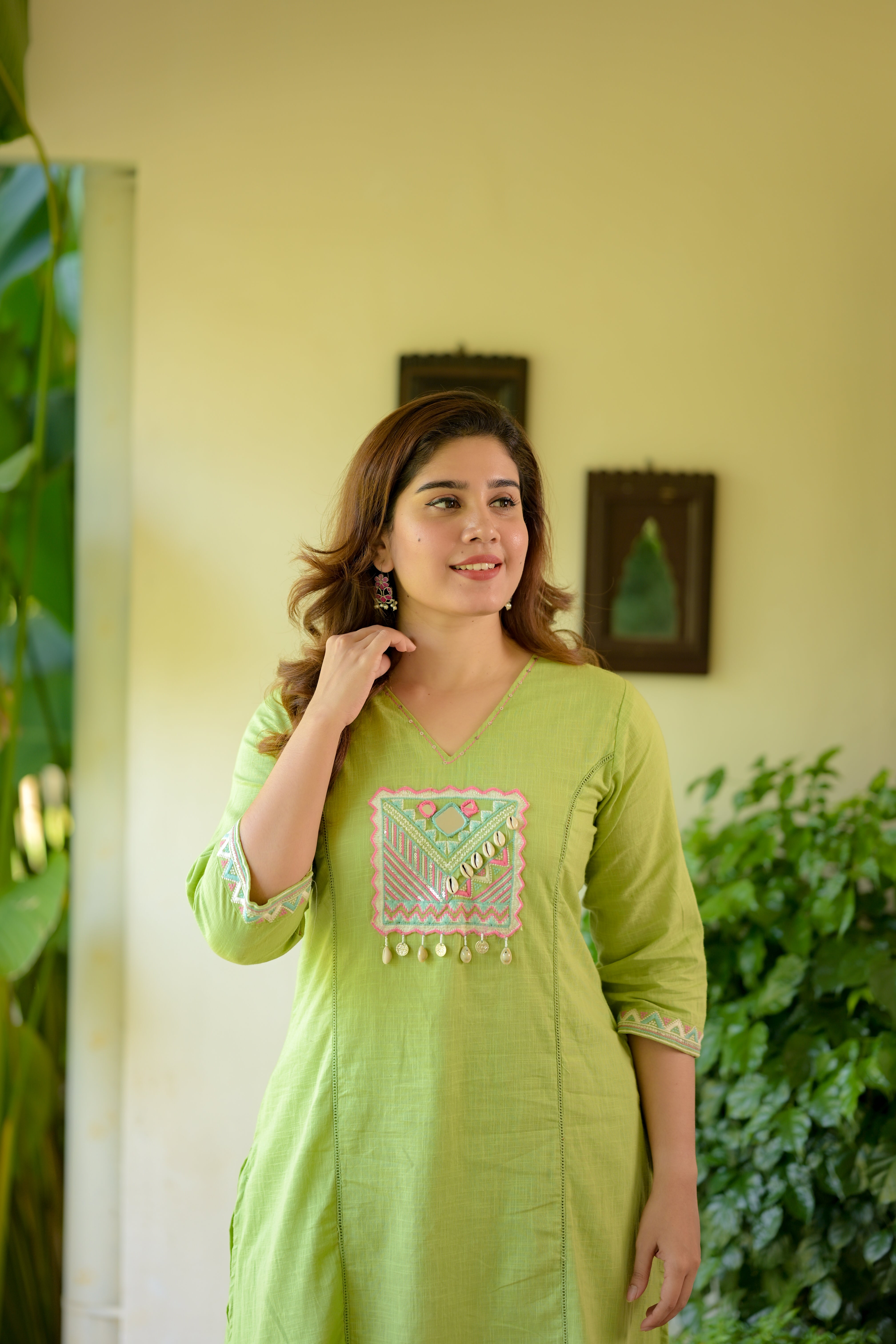 Pastel Mint Boho Co-ord Set