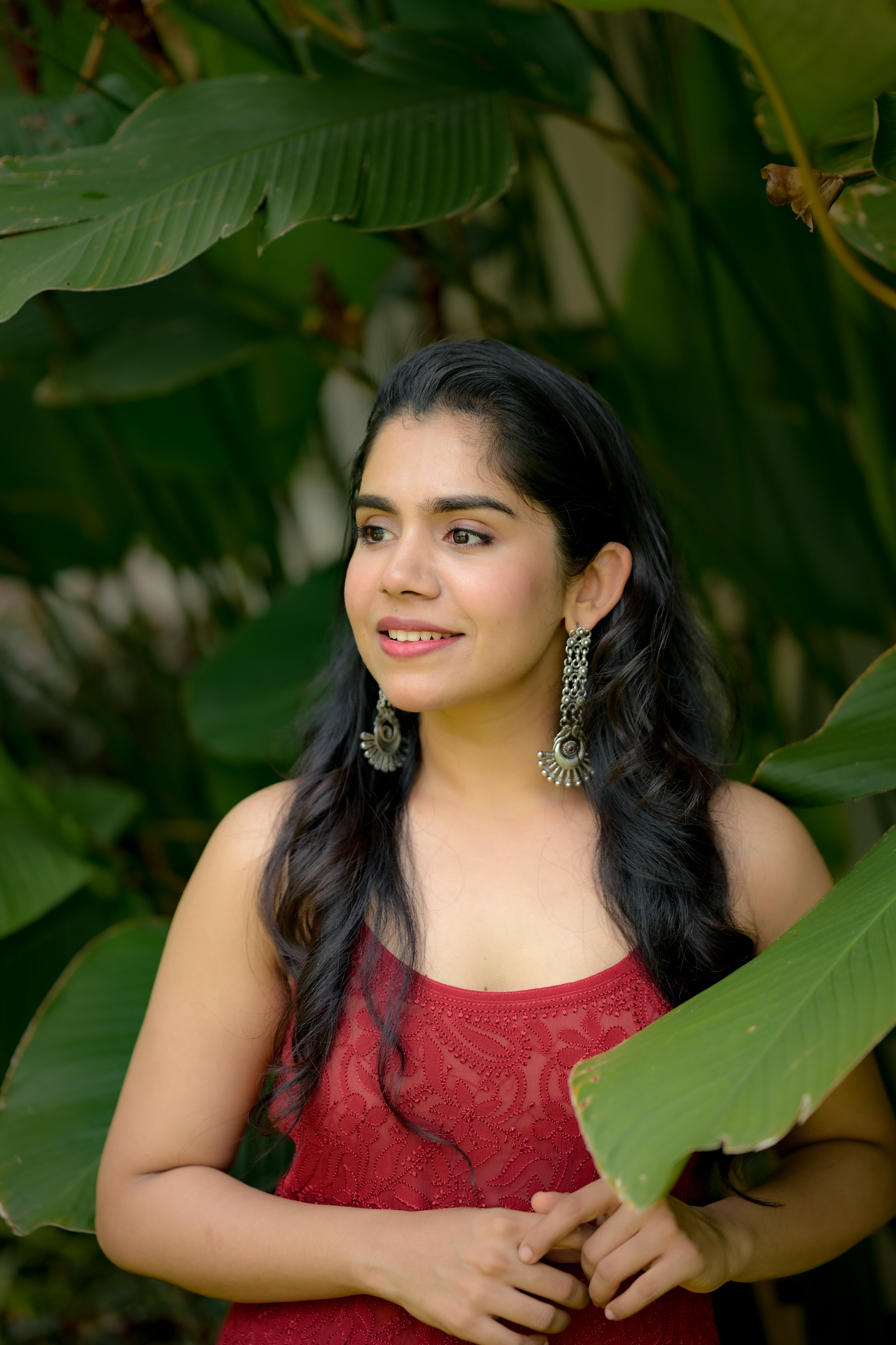 Scarlet Bloom Viscose Chikankari Strap Kurti