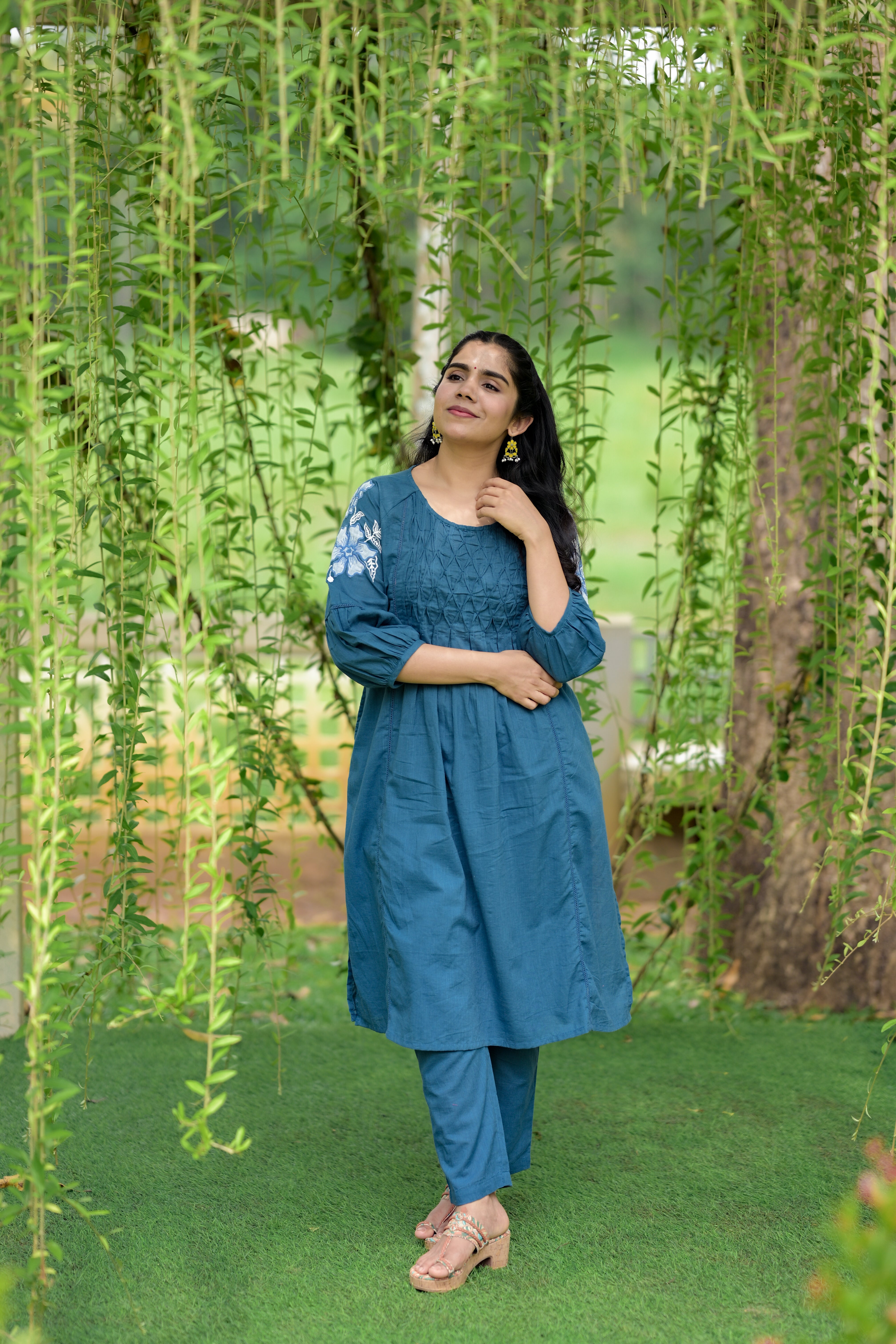 Teal Whisper Co-ord set