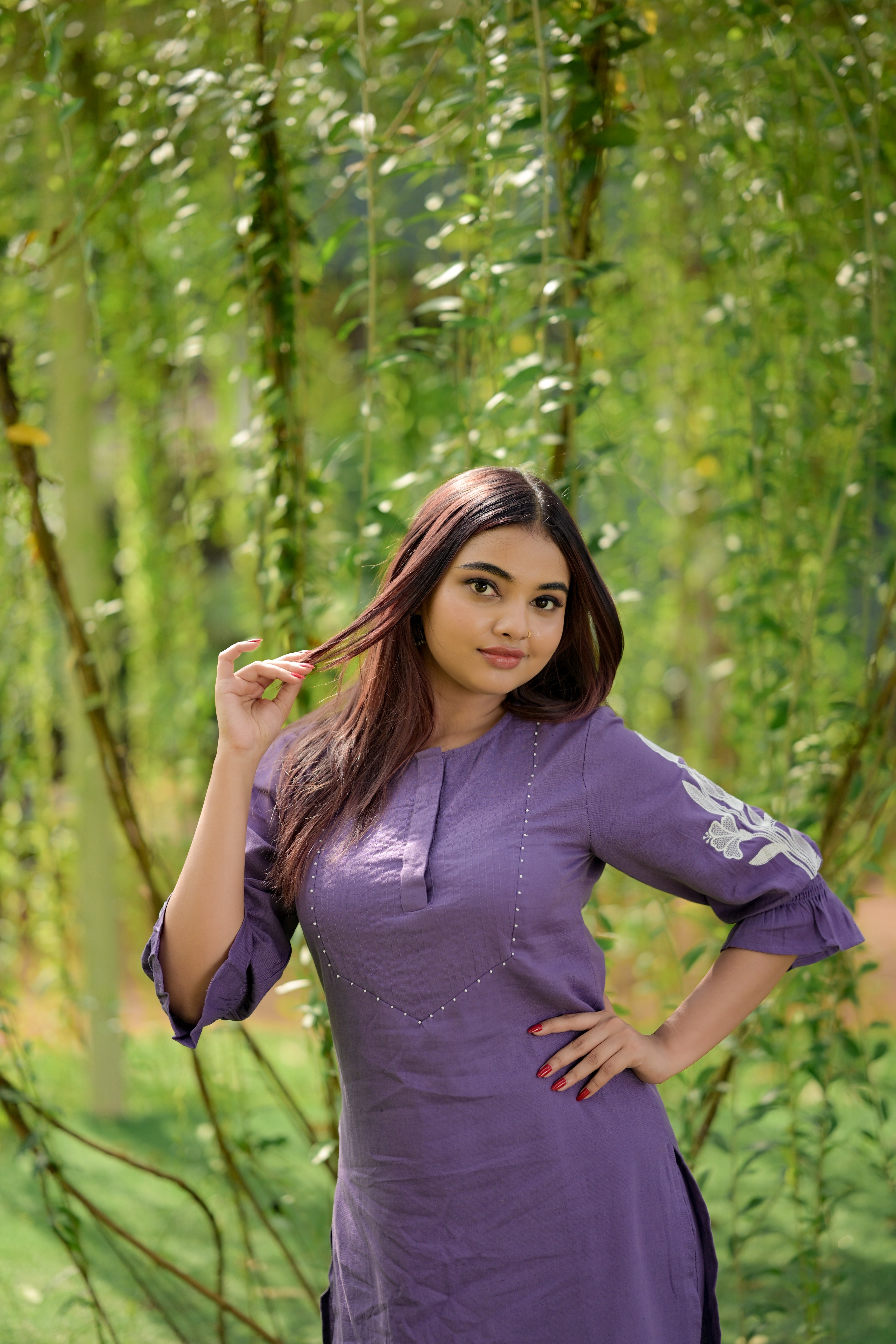 Lavender bloom Co-ord Set