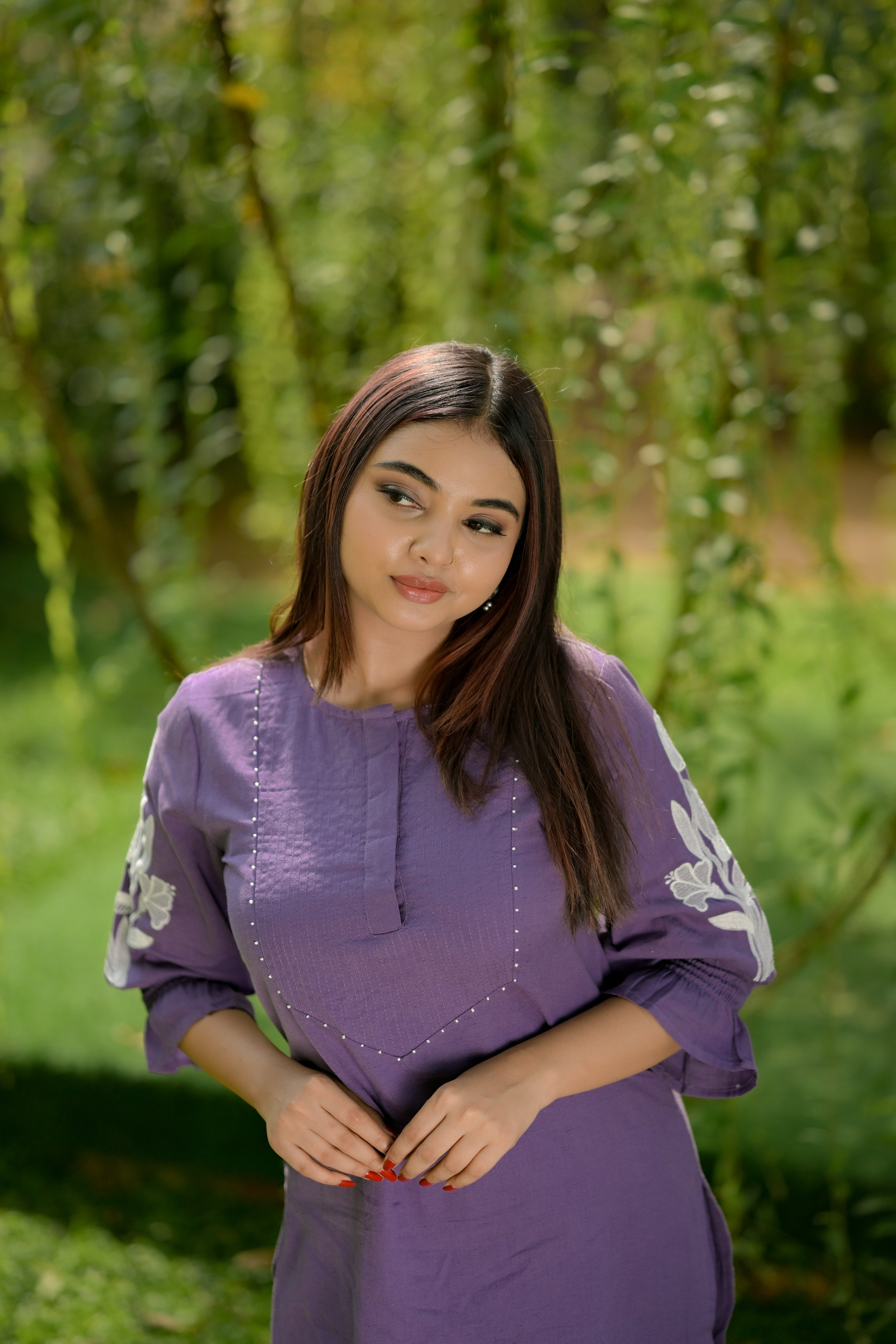 Lavender bloom Co-ord Set