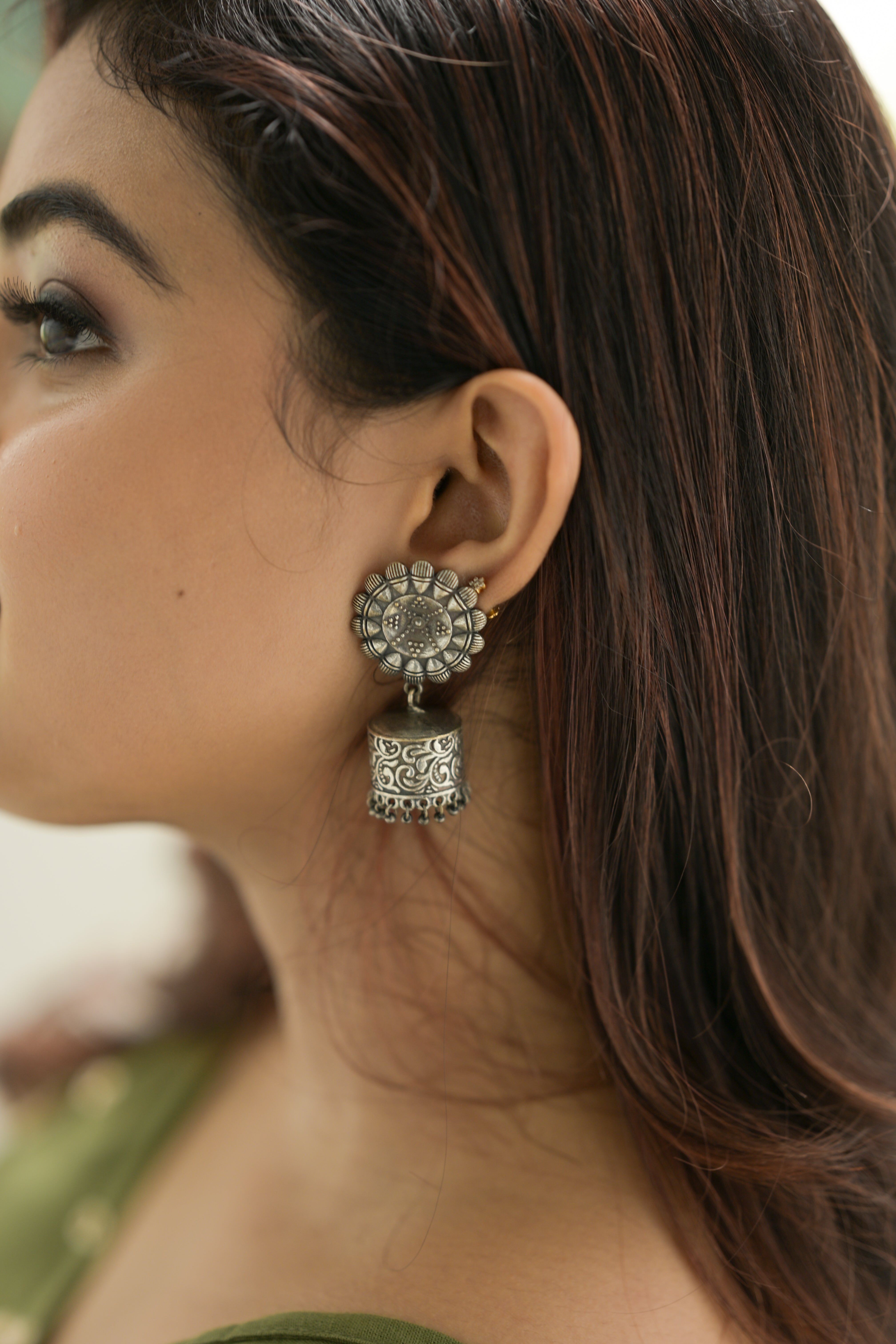 Tribal Aura Jhumkas