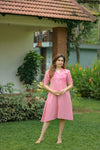 Blush Pink A-Line Dress