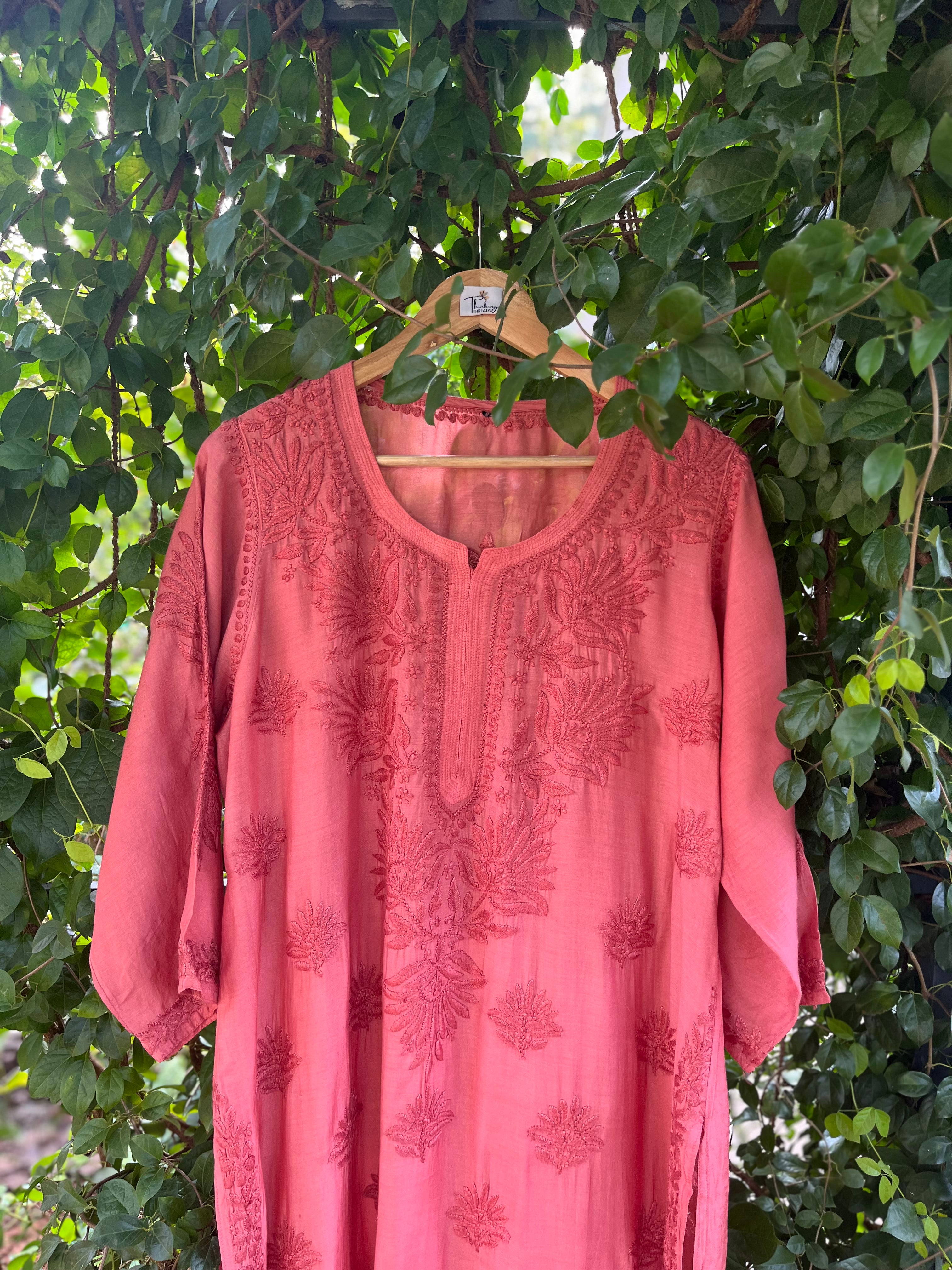 Pure Muslin Straight Kurti