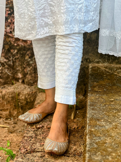 Chikankari Bottoms